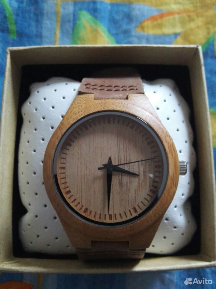 Часы наручные деревянные