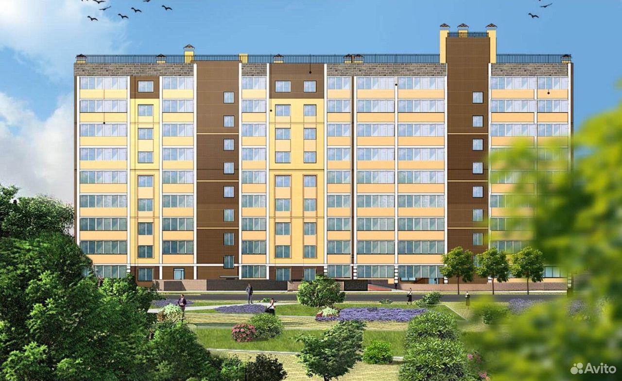 1-к квартира, 36.8 м², 5/9 эт.