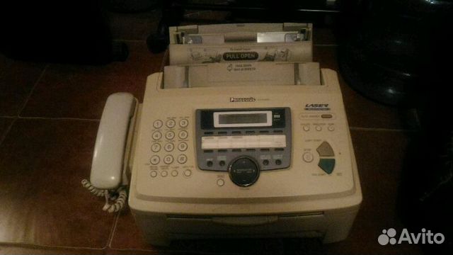 Лазерный факс panasonic kx-flm653