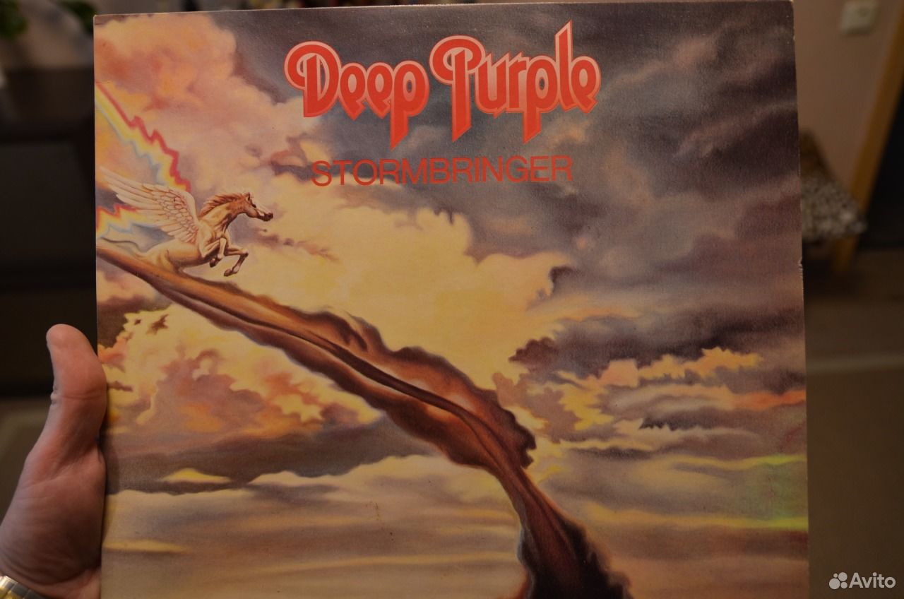 Deep Purple Stormbringer 1 st pres UK 1974.