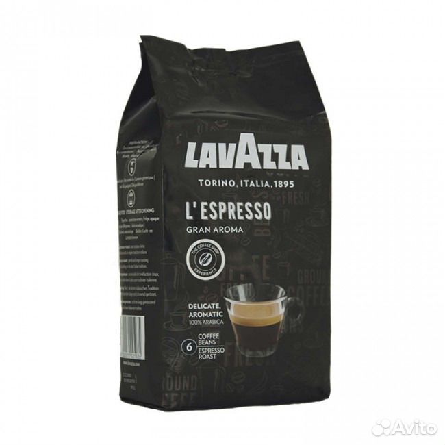 Кофе в зернах Lavazza L'espresso Gran Aroma 1 кг купить на Зозу.ру - фотография № 1