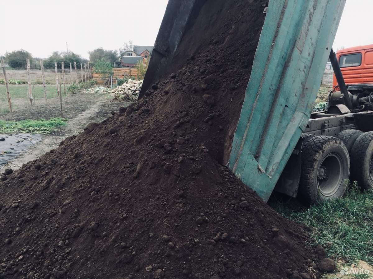 Грунт чернозём МАЗ 30 тонн