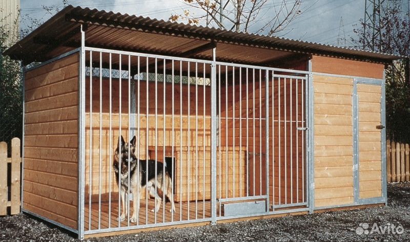 Вольер для собаки своими руками фото на улице для немецкой овчарки фото