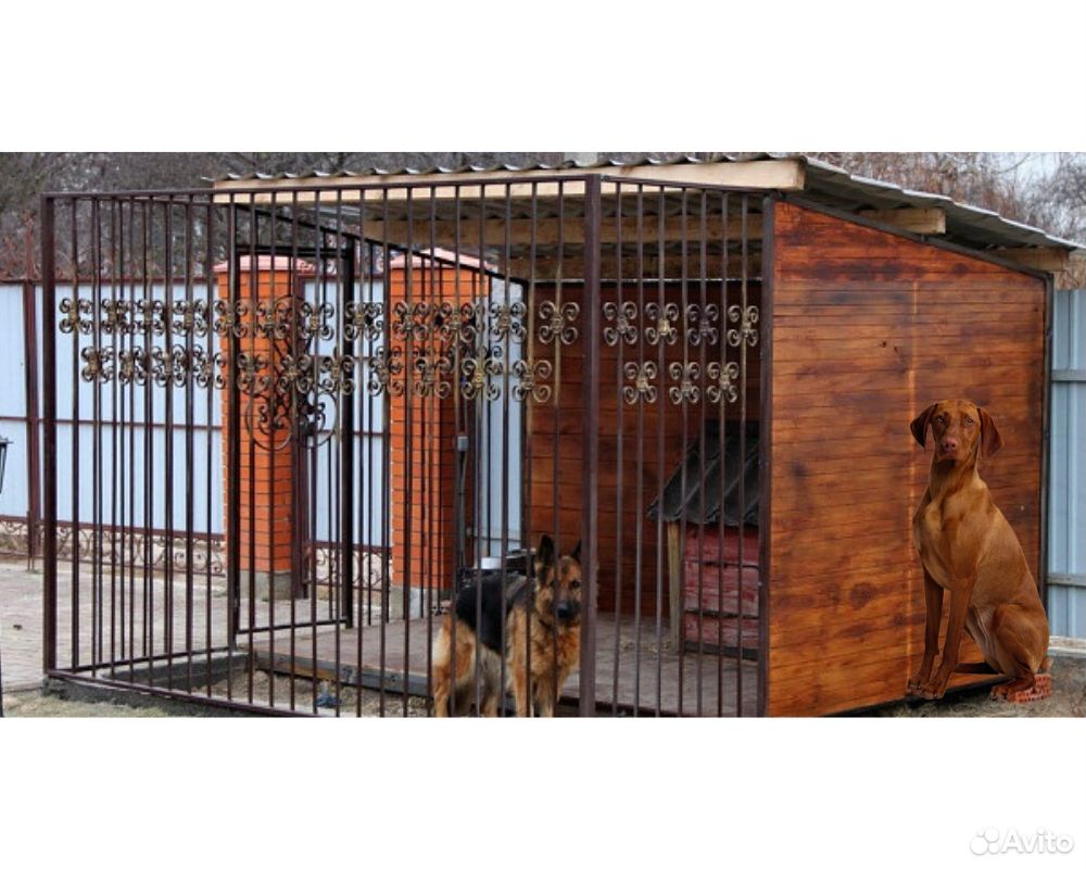 Вольер 2х3 для крупных и средних собак купить на Зозу.ру - фотография № 8