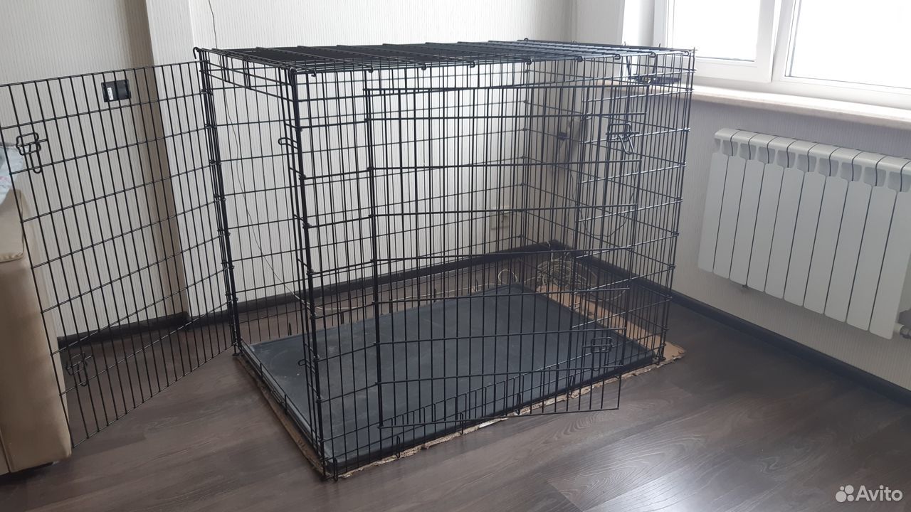 Клетка для крупной собаки MidWest SL43DD купить на Зозу.ру - фотография № 2