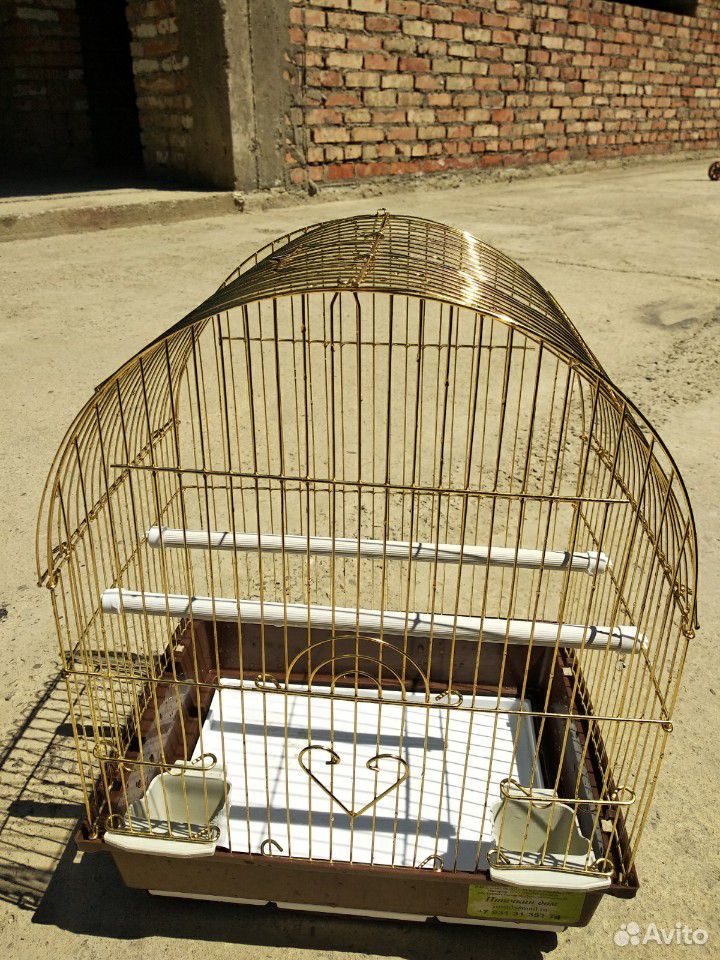 Клетка для попугая в идеальном состоянии купить на Зозу.ру - фотография № 3