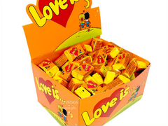 Жвачка Love is апельсин+ ананас. Магазин