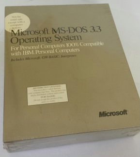 Microsoft MS-DOS 3.3