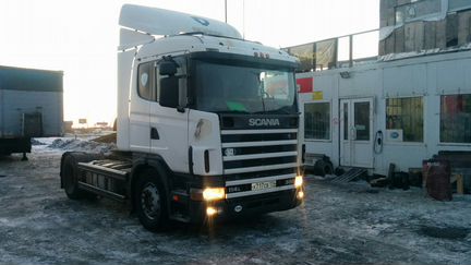 Scania 114L + прицеп Schmitz