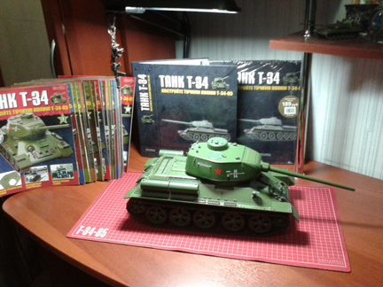 Модель танка Т-34-85 1:16