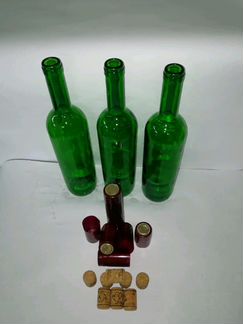 Бутылка винная объёмом 0,7 литра