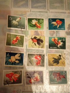 Почтовые марки Китая 