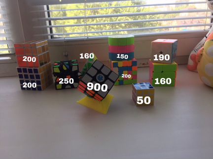 Коллекция Кубиков Рубика