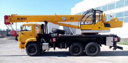 Автокран 25 тонн 21 метр Новый Камаз в Наличии