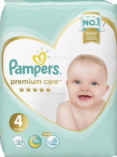 Pampers Premium Care 9-14 кг (размер 4)