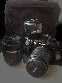 Nikon D 7000 + объективы nikon, tamron, сумка