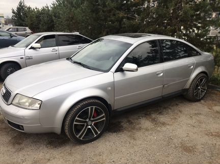 Audi A6 4.2 AT, 2001, битый, 200 000 км