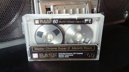 Аудио кассета basf Chrome с бобинками