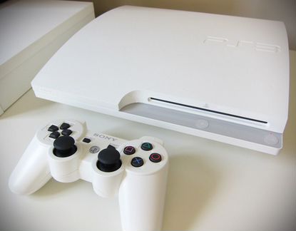 PS3 slim 320gb white (HEN) + игры