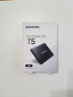 Samsung T5 2 тб (новые) Внешний SSD
