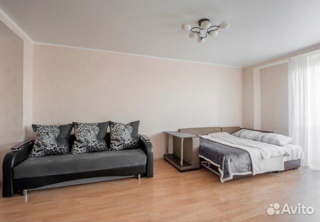 

1-к. квартира, 45 м², 2 кровати