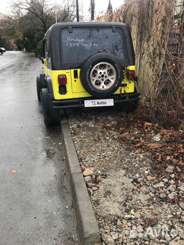 Jeep Wrangler 2.5 МТ, 1989, 215 000 км