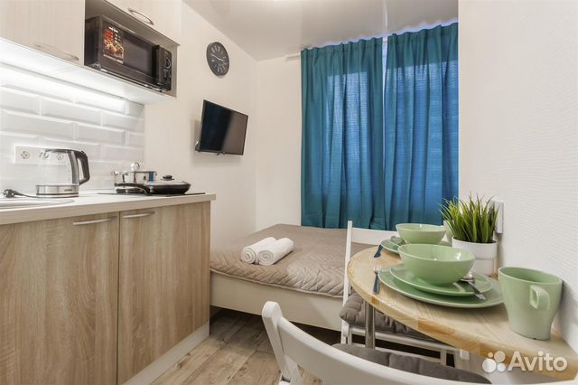 

Квартира-студия, 14 м², 1 кровать