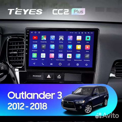 Mitsubishi Outlander 3 Teyes CC2L Plus 1/16