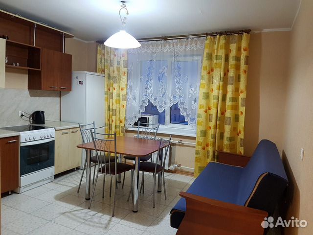 

1-к. квартира, 46 м², 3 кровати