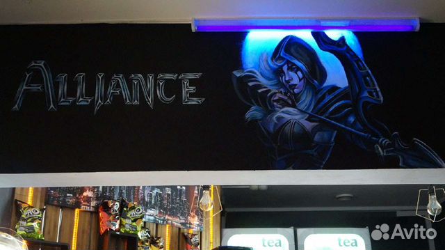 Роспись стен, одежды, портрет по фото