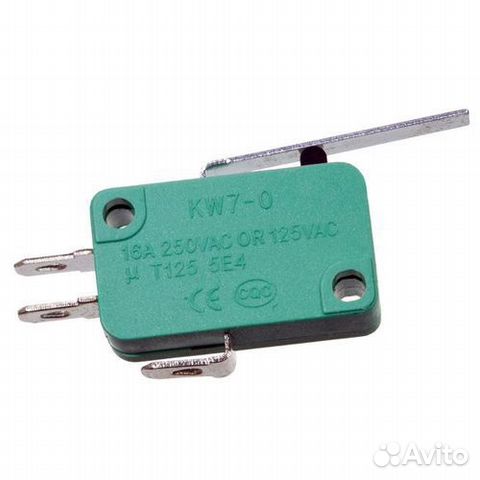 Микровыключатель свч 3-х контактный 5A 250