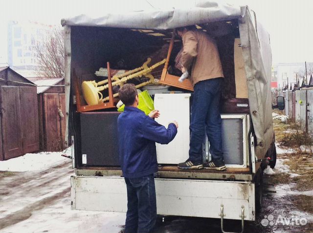 Вывоз старой бытовой техники и мебели