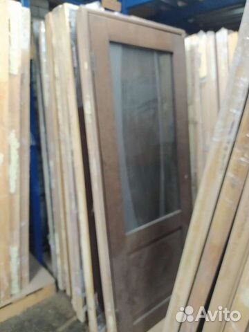 Двери с коробкой выставочные образцы на 80 см