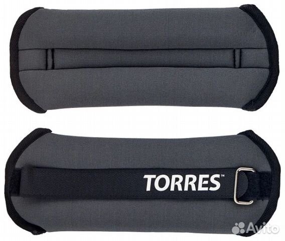 Утяжелители универсальные torres PL110181, 2*0.5кг