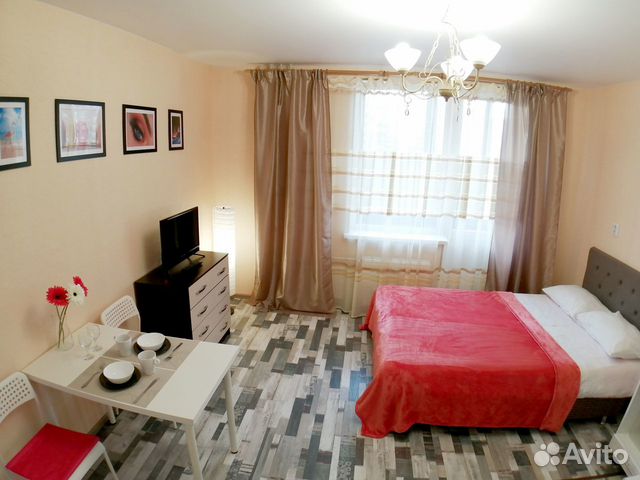 

Квартира-студия, 25 м², 1 кровать
