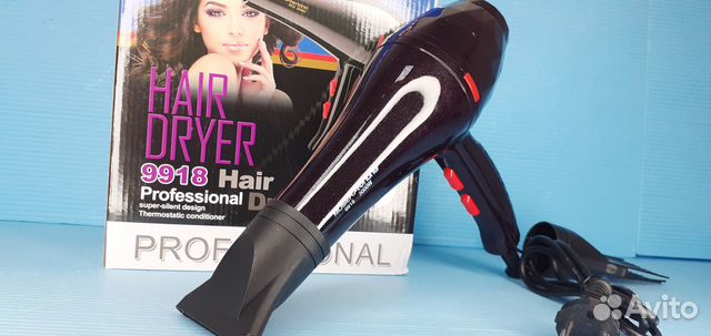 Фен для волос Mozer 3000w Укладка сушка