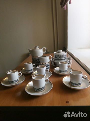 Кофейный сервиз Вербилки дфз