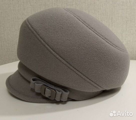 Шапка с козырьком женская ог 56-57