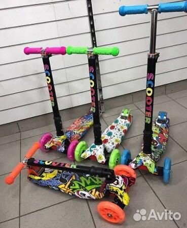 Scooter maxi print (с рисунком)