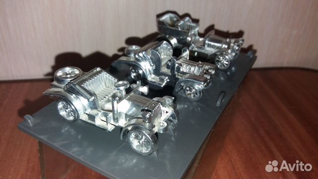 Сувенирный набор автомобилей фиат Руссо- Балт