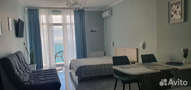 

Квартира-студия, 38 м², 2 кровати
