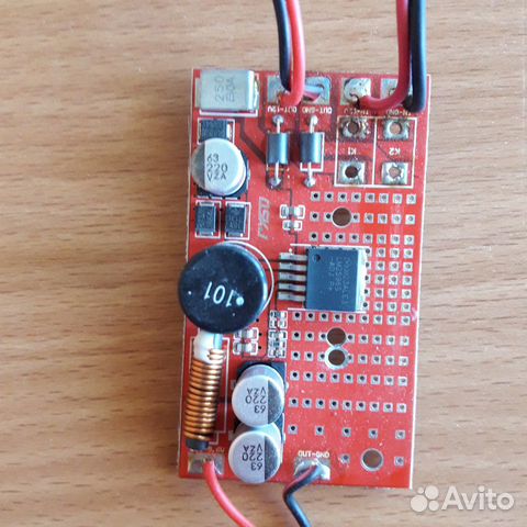 Стабилизатор напряжения на LM2596ADJ