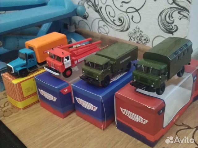 Модель грузовика Газ, 1:43