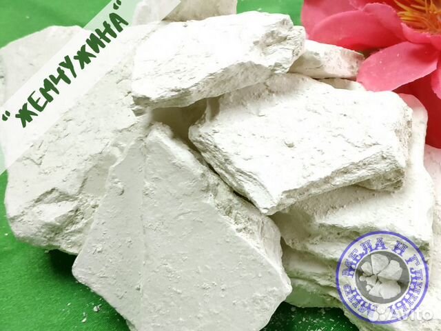 Кусковая глина для еды 