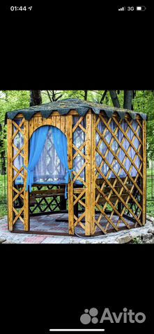 Беседки деревянные