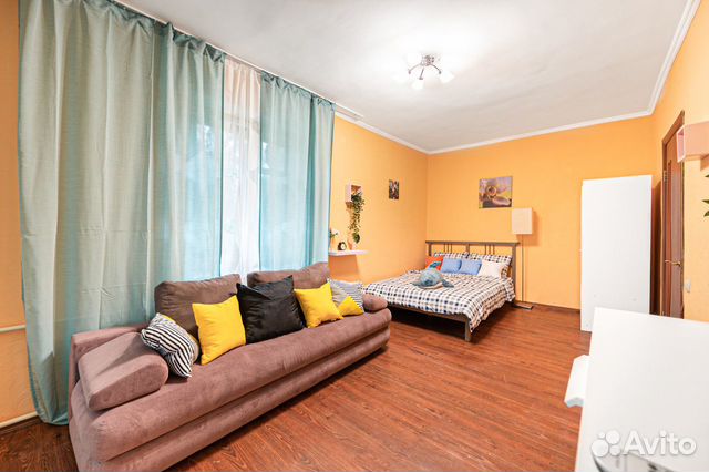 

1-к. квартира, 32 м², 2 кровати