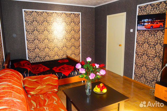 

1-к. квартира, 38 м², 2 кровати