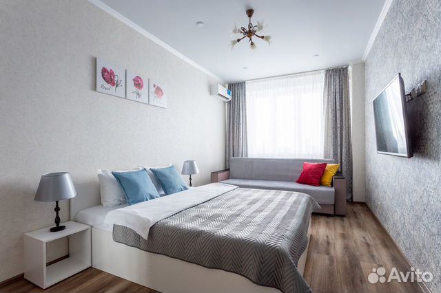 

1-к. квартира, 36 м², 2 кровати