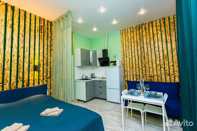 

Квартира-студия, 25 м², 2 кровати
