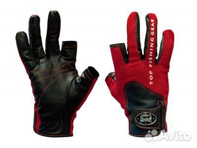 Перчатки спиннингиста alaskan двухпалые